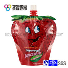 Stand up Spout Bag for Fruit Juice/Daily Washing Liquid/Milk
